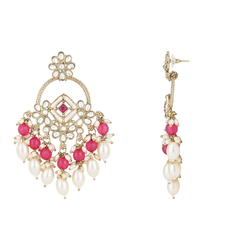 Jeel Pink Earrings