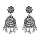 Maa Lakshmi Oxidised Earrings