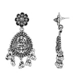 Maa Lakshmi Oxidised Earrings