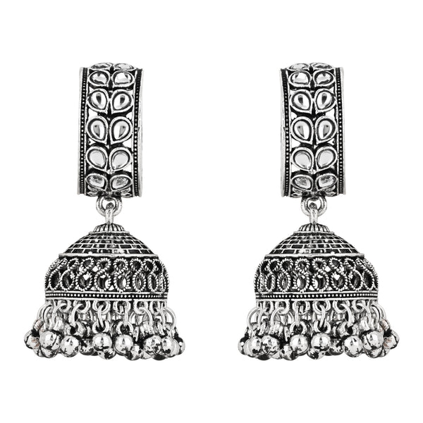 Hasini Oxidised Earrings