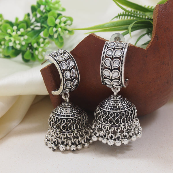 Hasini Oxidised Earrings