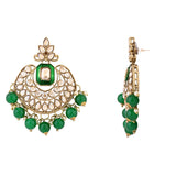 Drishya Green Earrings