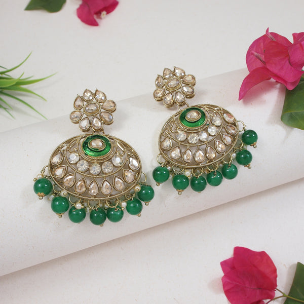 Omya Green Earrings