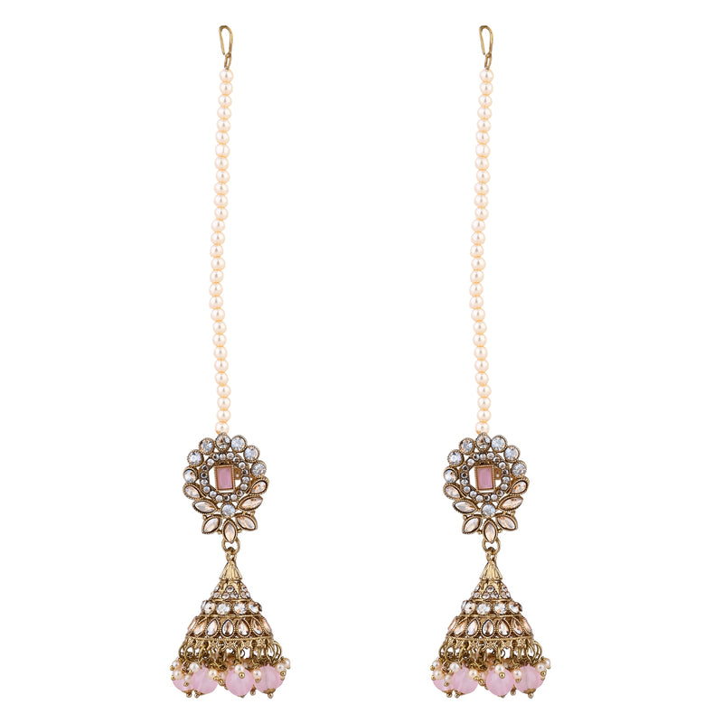 Riddhi Pink Earrings