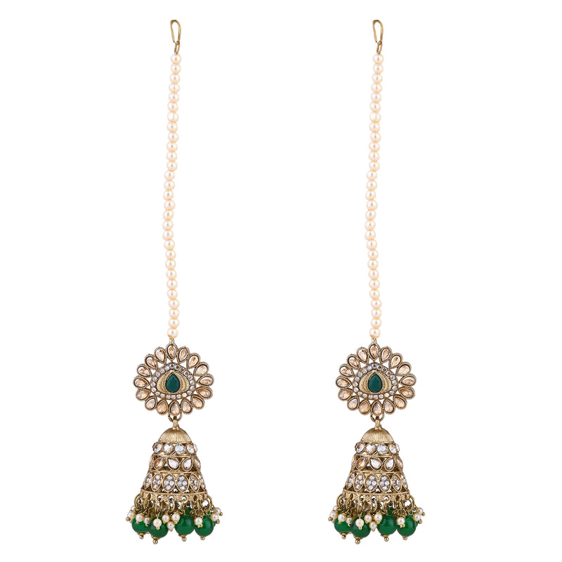 Sanaya Green Earrings