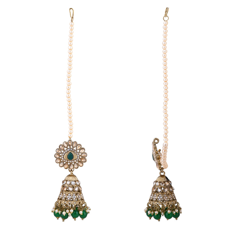 Sanaya Green Earrings