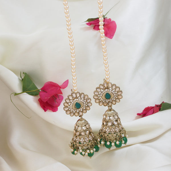 Sanaya Green Earrings