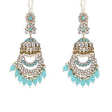 Keshvi Turquoise Earrings