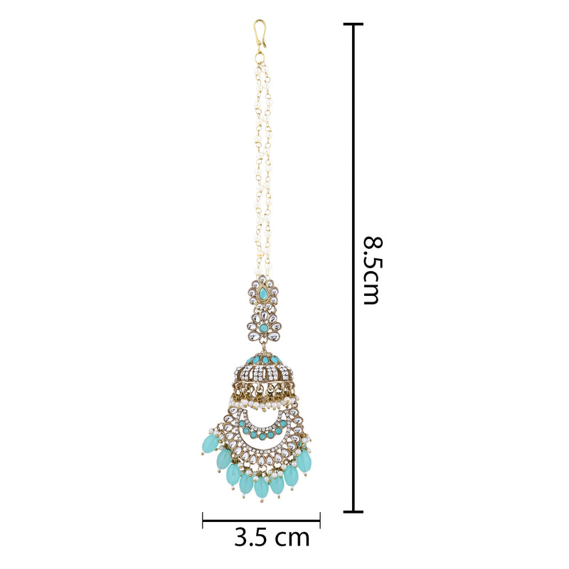 Keshvi Turquoise Earrings