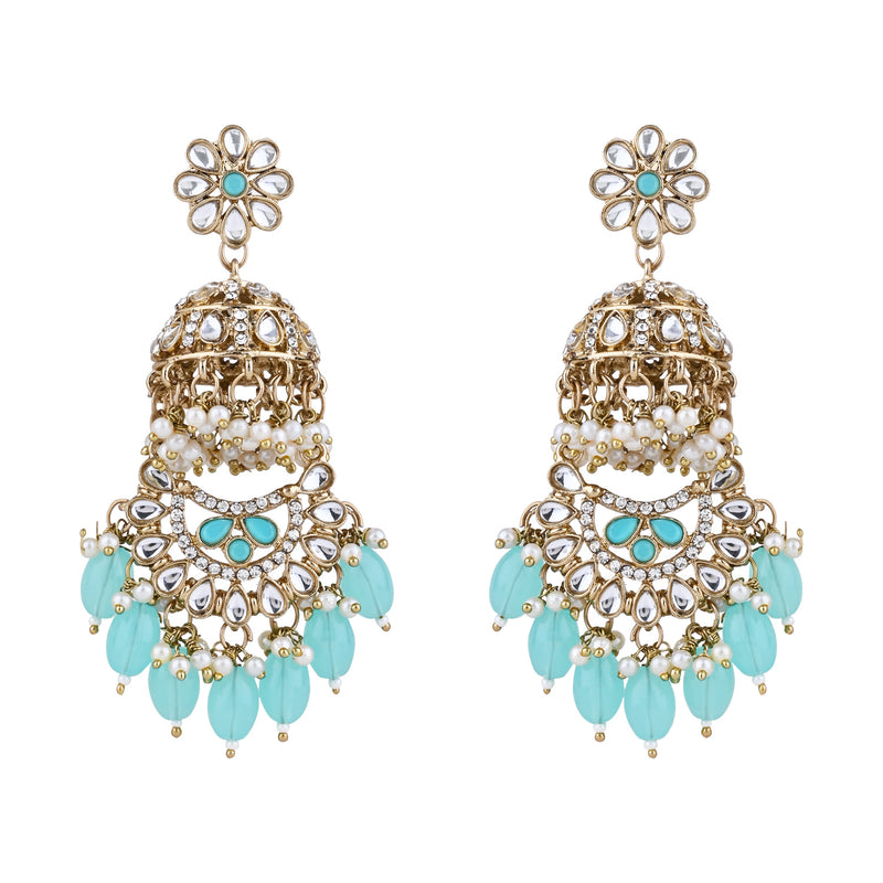 Wridhi Turquoise Earrings