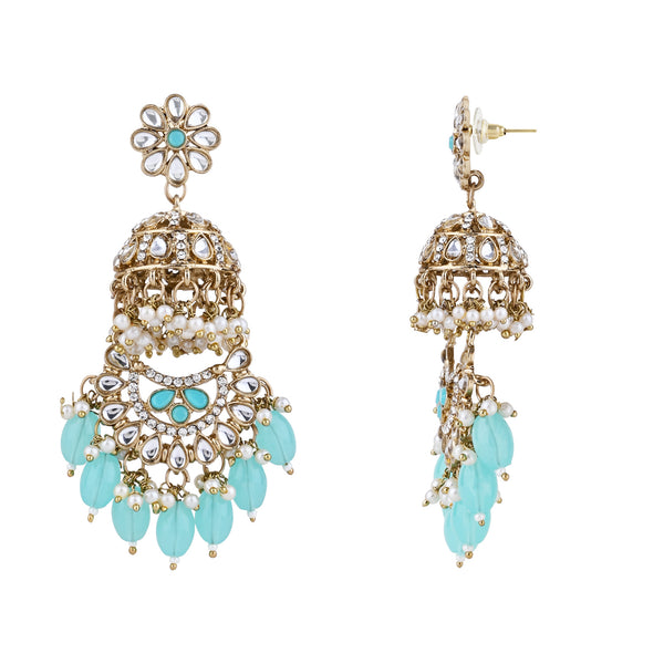 Wridhi Turquoise Earrings