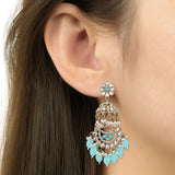 Wridhi Turquoise Earrings