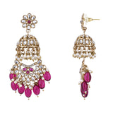 Wridhi Wine Earrings