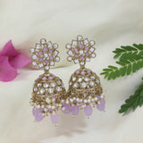 Nivetha Purple Earrings