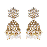 Nivetha White Earrings