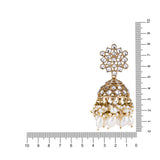 Nivetha White Earrings