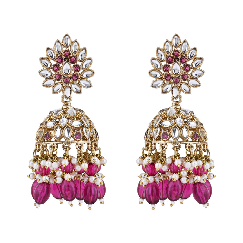 Susmita Wine Earrings