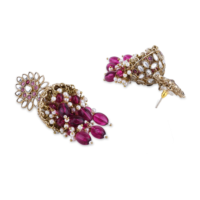 Susmita Wine Earrings