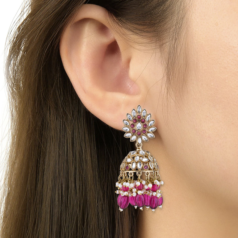 Susmita Wine Earrings