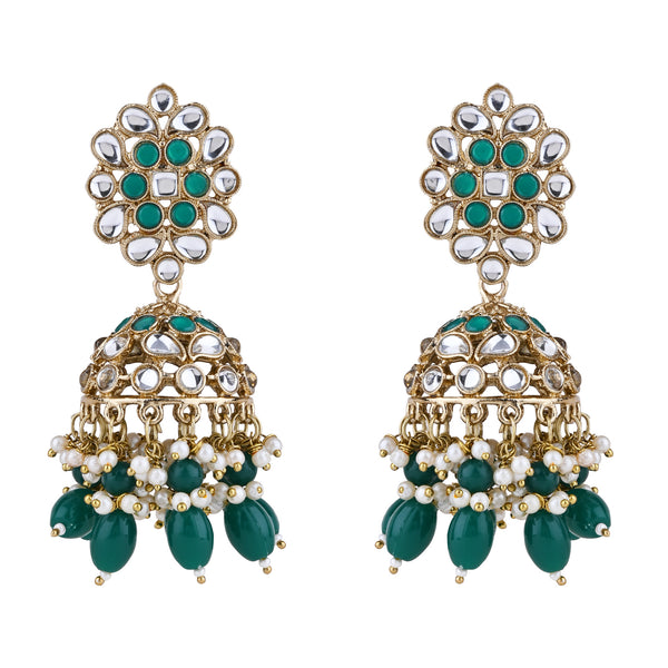 Akshi Green Earrings