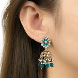 Akshi Green Earrings