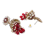 Akshi Maroon Earrings