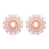 Aroha RoseGold Earrings