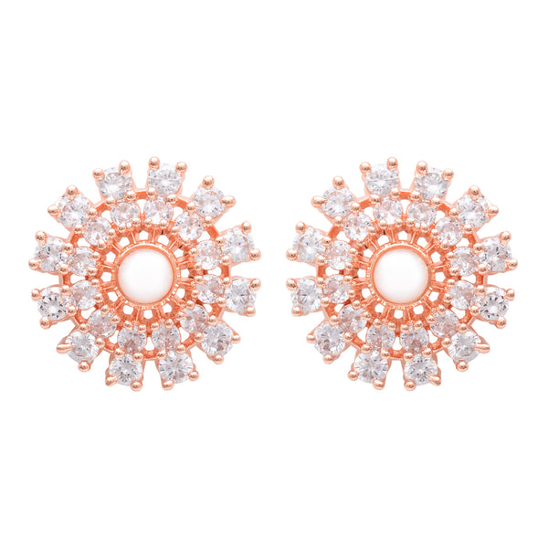 Aroha RoseGold Earrings