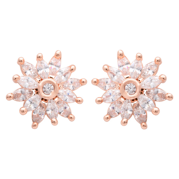 Virika RoseGold Earrings