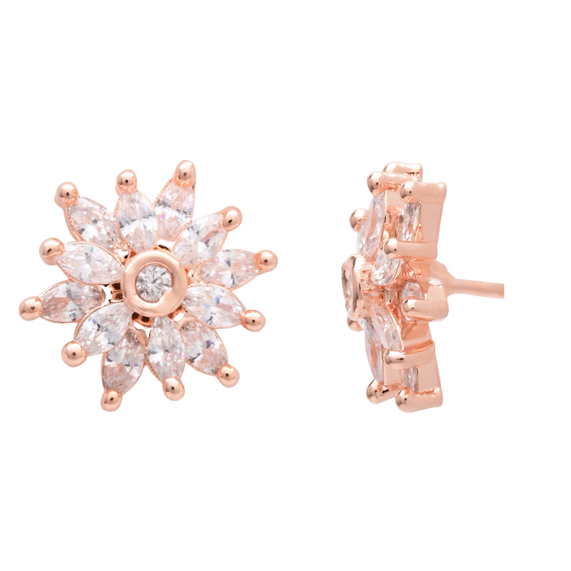 Virika RoseGold Earrings