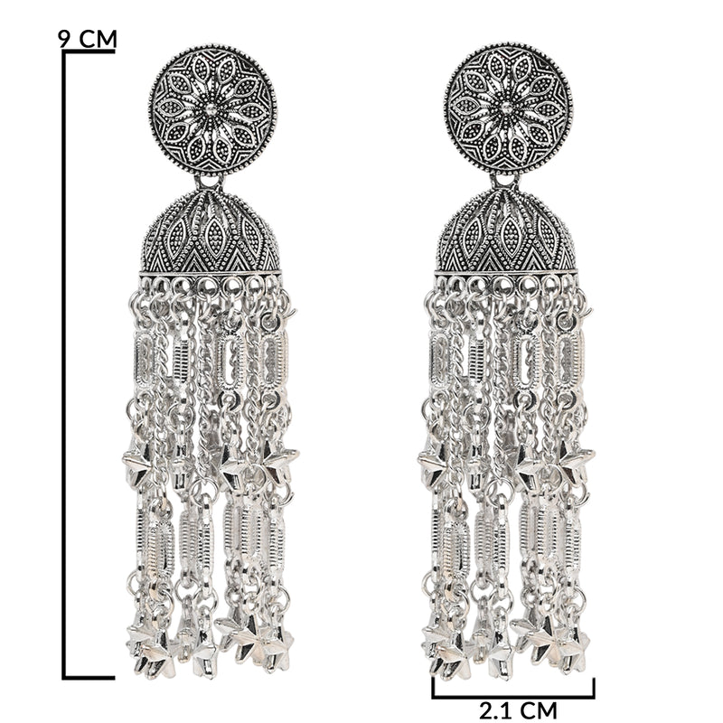 Tavisha Oxidised Earrings