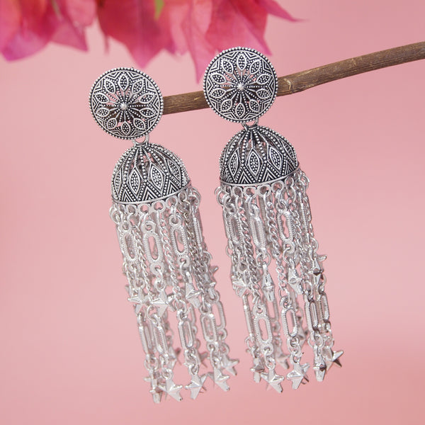 Tavisha Oxidised Earrings