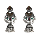 Vira Oxidised Earrings