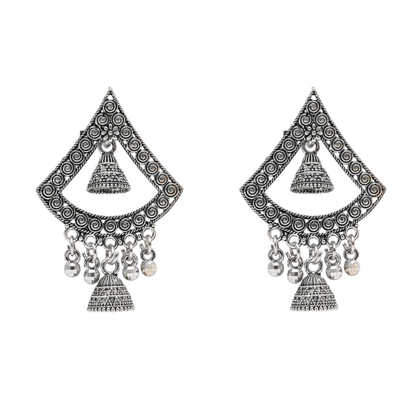 Shyana Oxidised Earrings