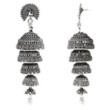 Rasvika Oxidised Earrings