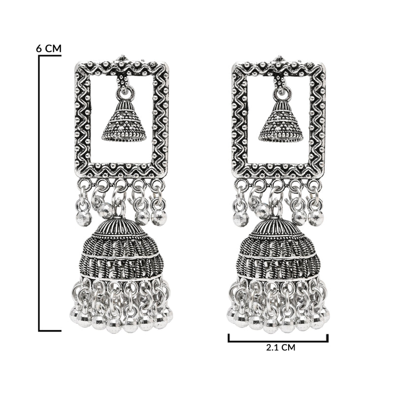 Tithi Oxidised Earrings