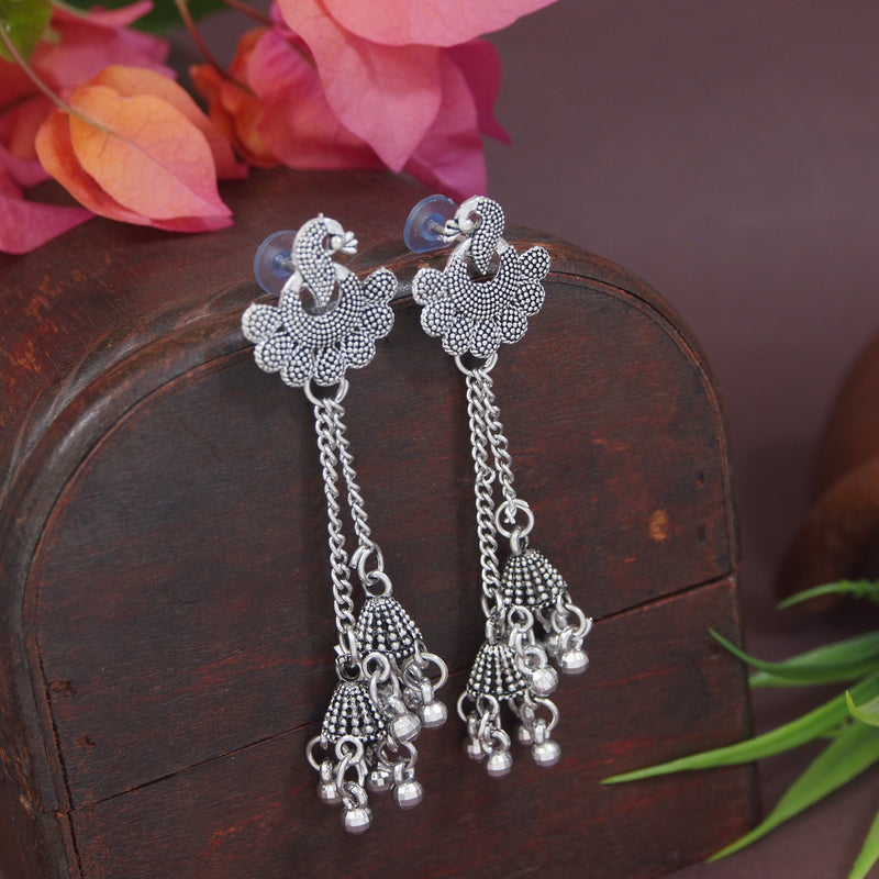 Nirvani Oxidised Earrings