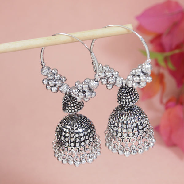 Chitrita Oxidised Earrings