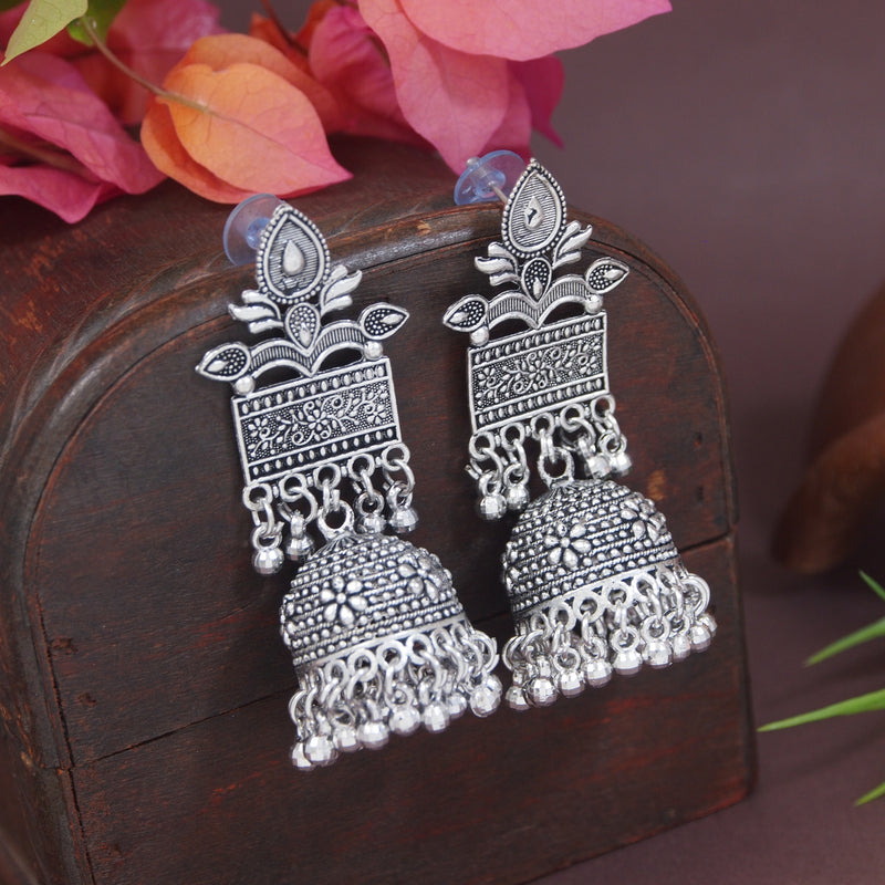 Viyona Oxidised Earrings