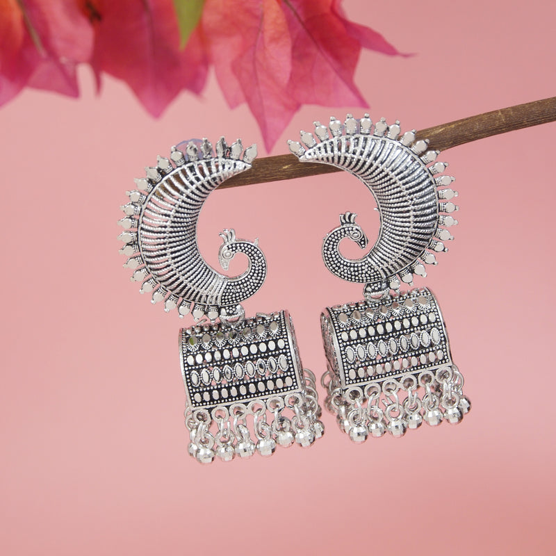 Vayu Oxidised Earrings