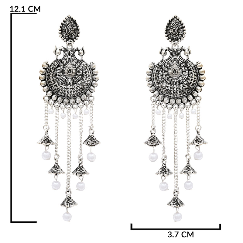 Rudhi Oxidised Earrings