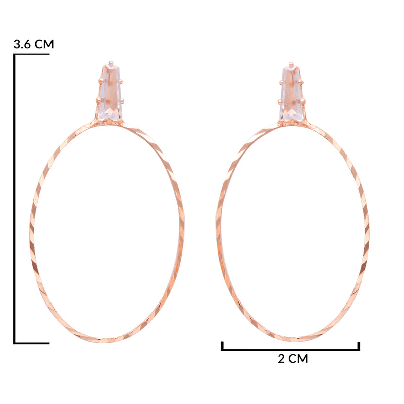 Vama RoseGold Earrings