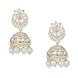 Rikisha White Earrings