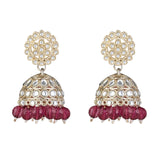 Kisha Wine Earrings