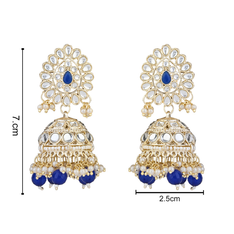 Vagmi Blue Earrings