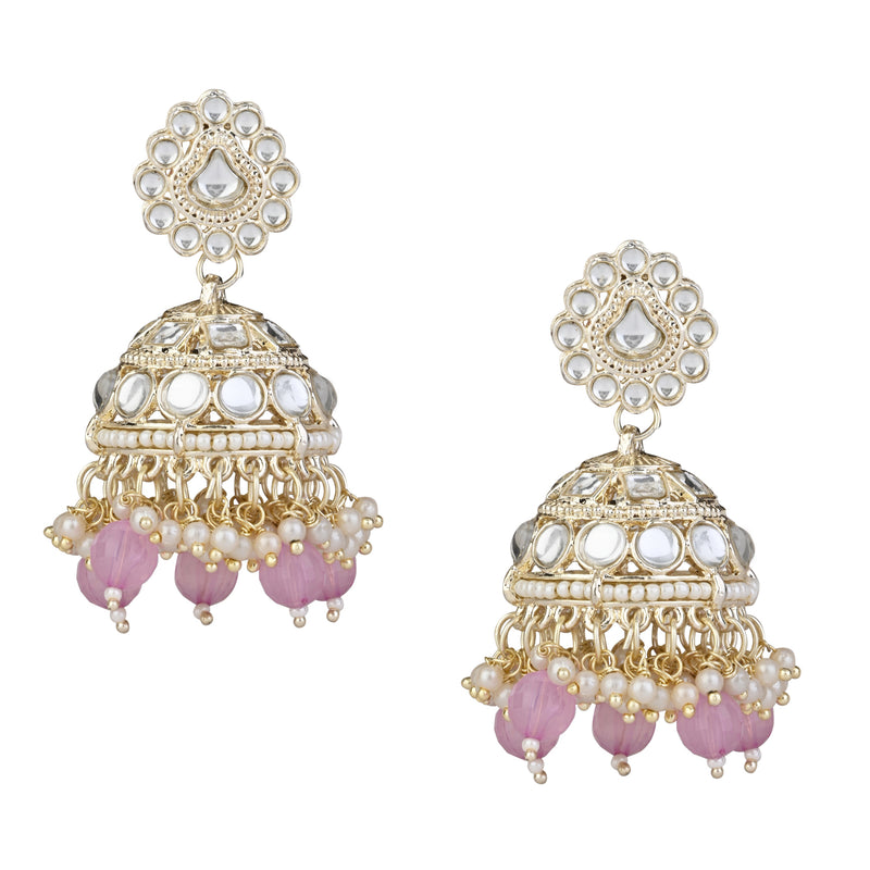 Athira Purple Earrings