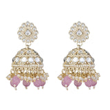 Athira Purple Earrings