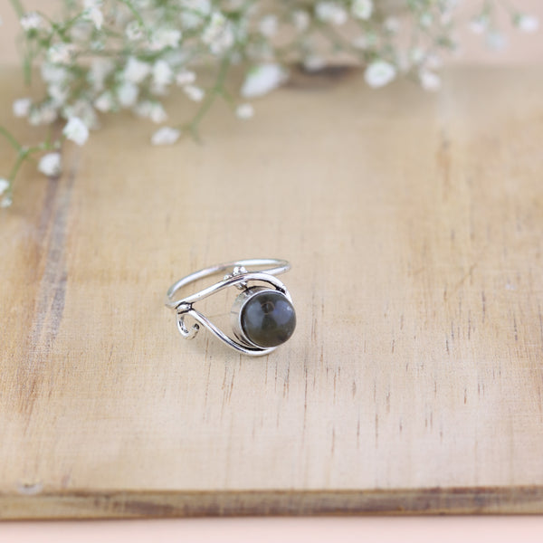 Jeia Black Ring