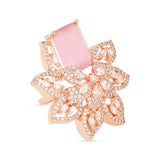 Liora Pink CZ Ring