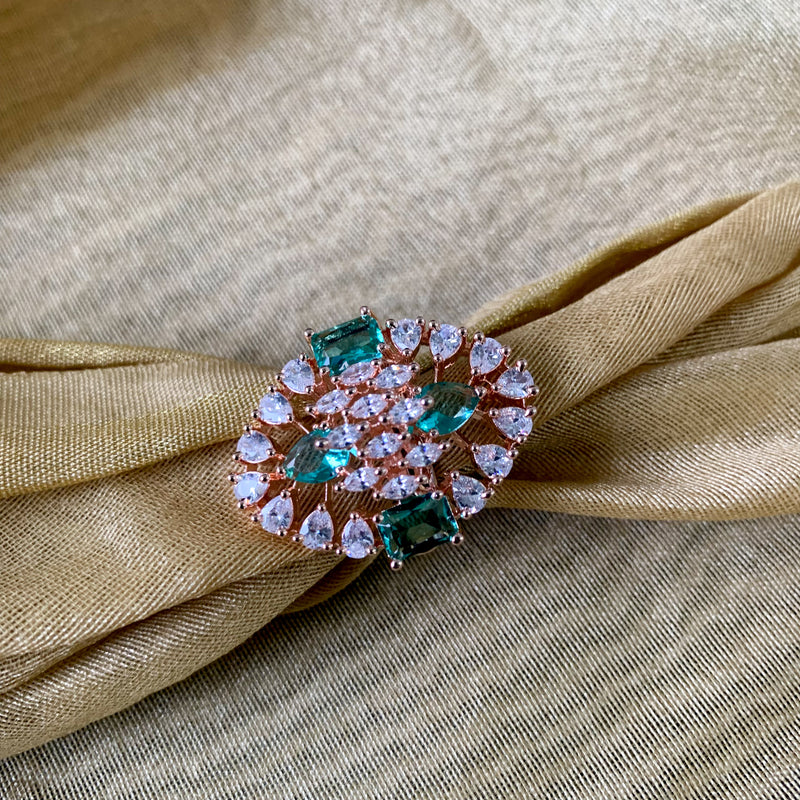 Florence Green CZ Ring